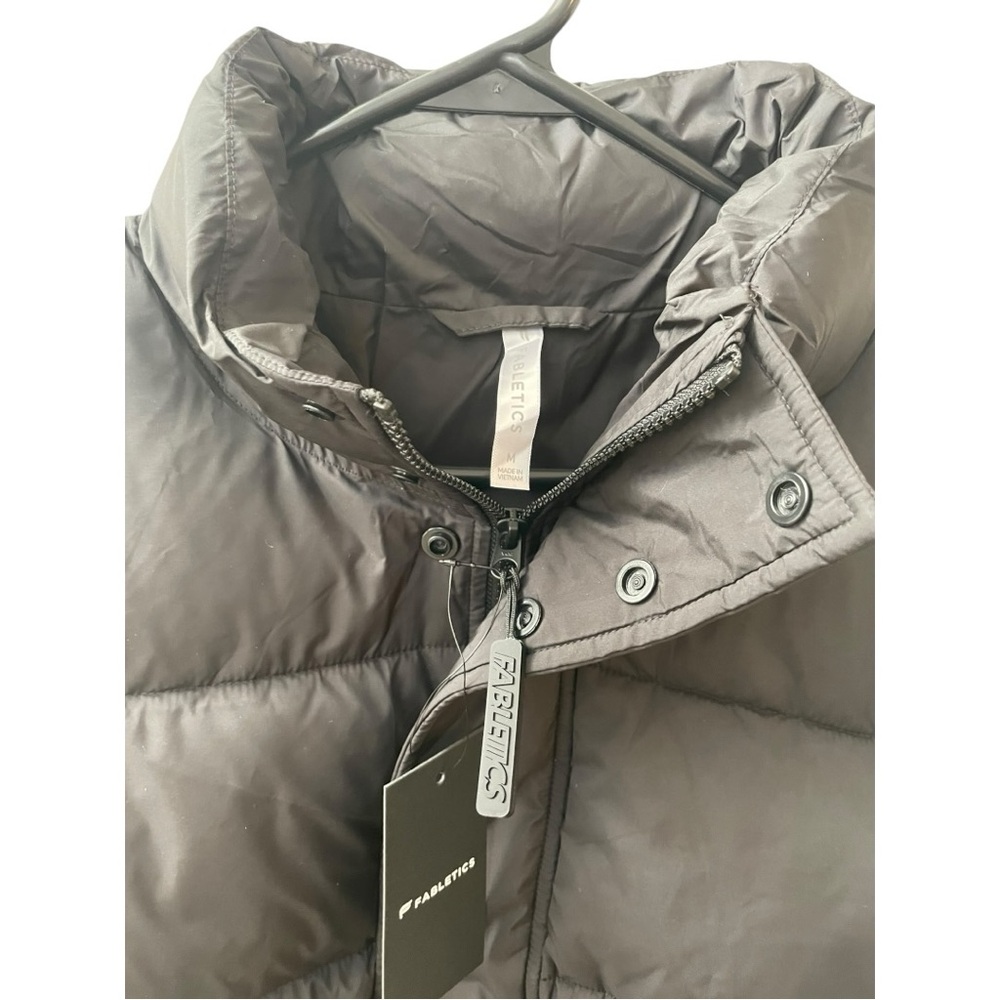 Fabletics Essential Puffer Jacket Black Women’s S… - image 4
